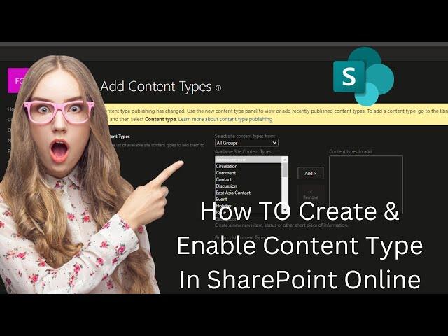 How To Create Content Type In SharePoint List