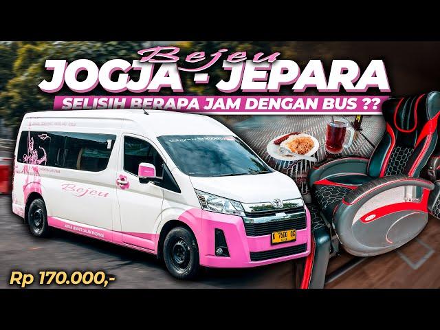 Busnya Jarang, Terpaksa Naik Travel! BEJEU TRAVEL Jogja - Jepara