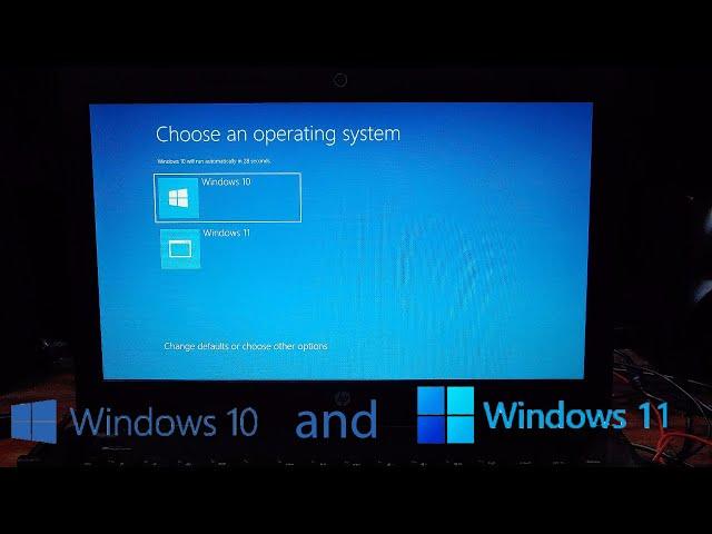 How to create a dual boot system Windows 10 and Windows 11