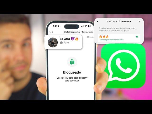 How to HIDE a CHAT on WhatsApp, SECRET Trick 