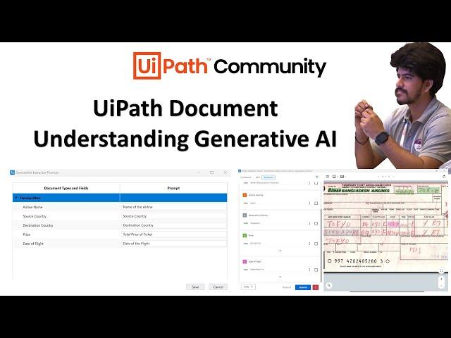 Unlocking Next-Gen AI Power: Exploring UiPath's Document Understanding Generative AI Features