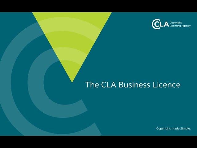 About the CLA Business Licence