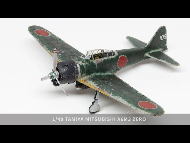 1/48 Tamiya A6M3 Zero: Extended Build