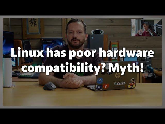 Linux does NOT have worse hardware compatibility