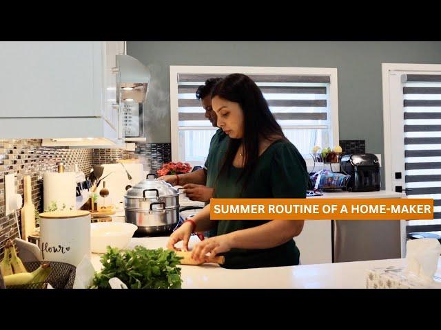 A Homemaker's Summer Daily Routine: Grocery Shopping, Backyard Cleaning, And Full-day Recipes!