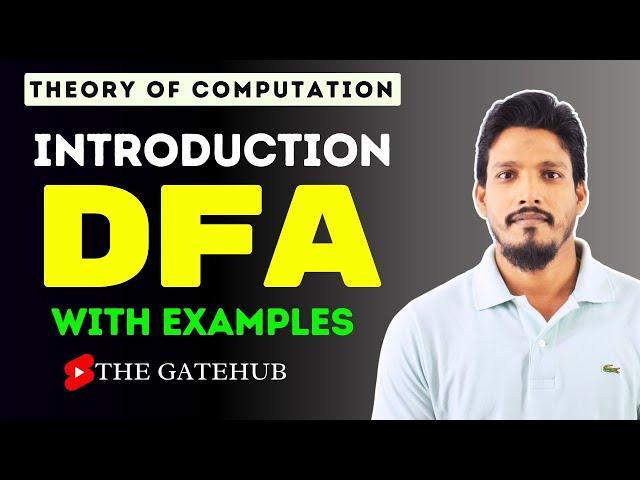 Introduction to DFA | Deterministic Finite Automata | TOC | Automata Theory