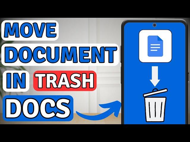 How To Move Delete Document In Trash In Google Docs On iPhone And Android
