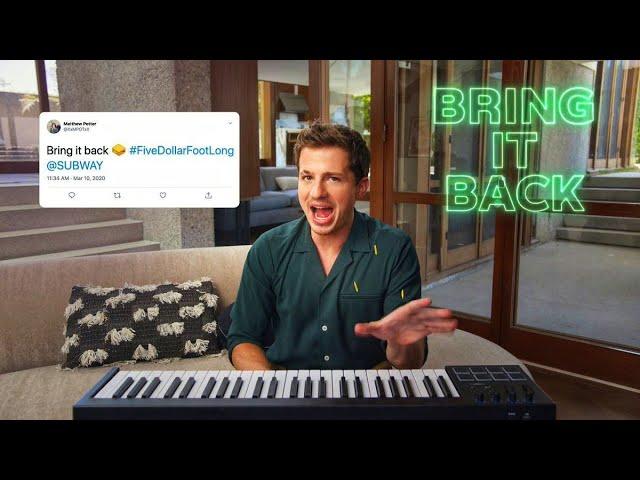 Charlie Puth Subway Matthew (2 min Loop) - Charlie Puth Responds to $5 Footlong Tweet from Matthew