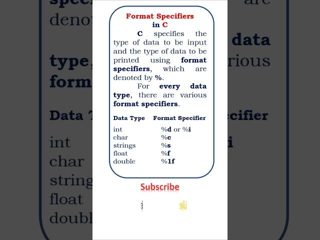 format specifiers in c@ensolutions5210 #en #enumeration #enum #coding