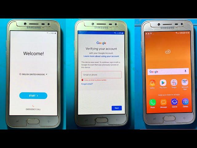 SAMSUNG J250 Frp Bypass Without Pc New Method | SAMSUNG J2 Pro Lock Unlock