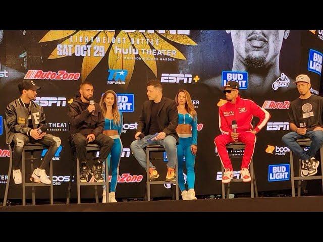 LOMACHENKO VS ORTIZ/ RAMIREZ VS ROMERO FULL FINAL PRESS CONFERENCE