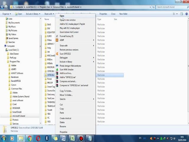 BERHASIL!!! Cara Mengatasi Configuration Progress pada Office 2007