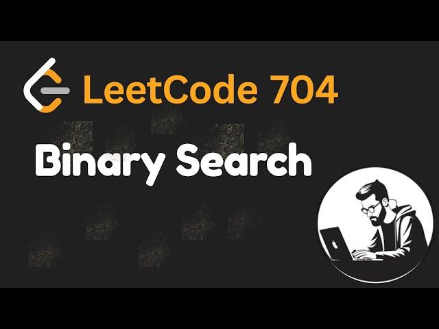 Leetcode 704: Binary Search - Java Solution with visualisation