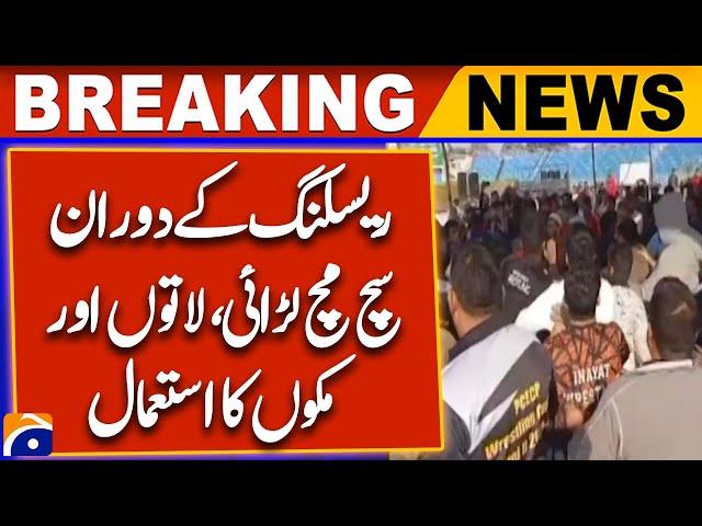 Real fighting, during the wrestling | Breaking News