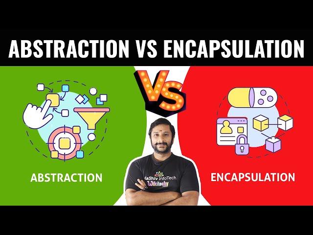 ️Abstraction vs Encapsulation What is Abstraction? in tamil What is Encapsulation?#oops #cpp #java