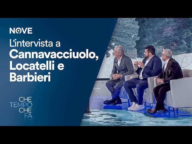 L'intervista a Cannavacciuolo, Barbieri e Locatelli | Che tempo che fa