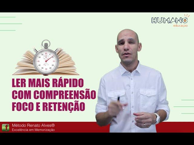 Curso de Leitura Dinâmica e Memorização | Método Renato Alves (O Melhor do Brasil)