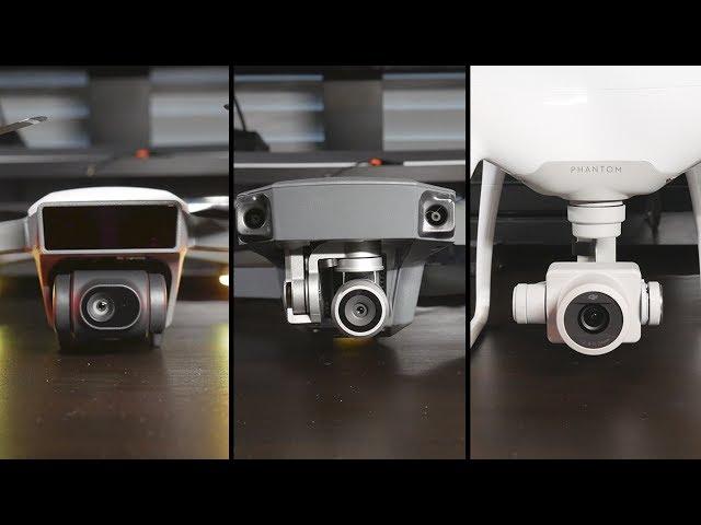 DJI Spark vs. Mavic Pro vs. Phantom 4 Pro Video Quality Comparison