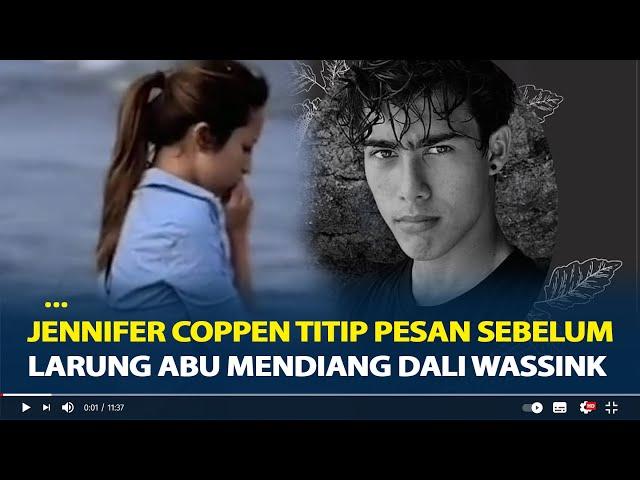 Tahan Tangis, Jennifer Coppen Titip Pesan Sebelum Larung Abu Mendiang Dali Wassink