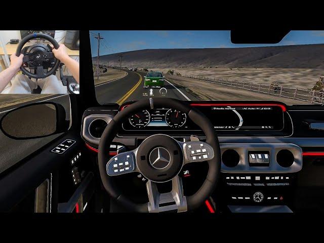 BeamNG Drive - Mercedes Benz G63 AMG W464 [Steering Wheel gameplay]