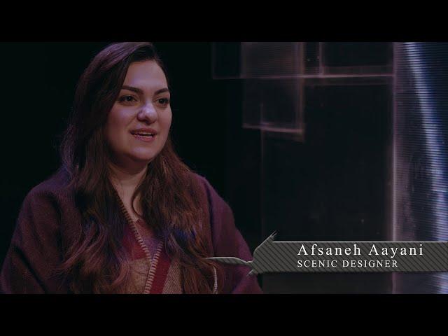 Set Designer Afsaneh Aayani from The Book of Magdalene by Caridad Svich at Main Street Theater