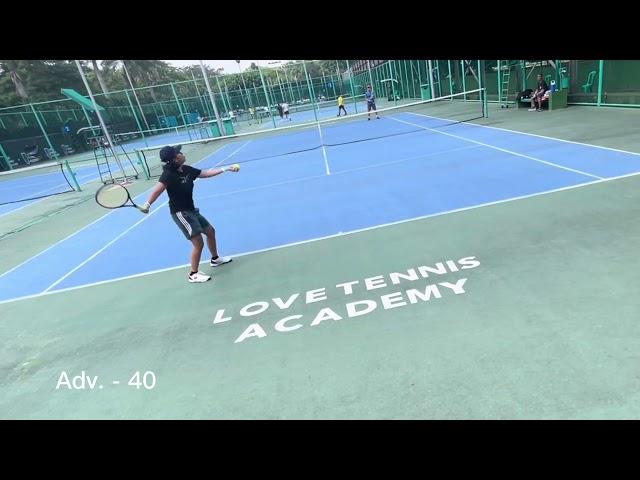 ILTL Intermediate Singles Season 3 - Matthew v Novia - Highlights of 9 deuce