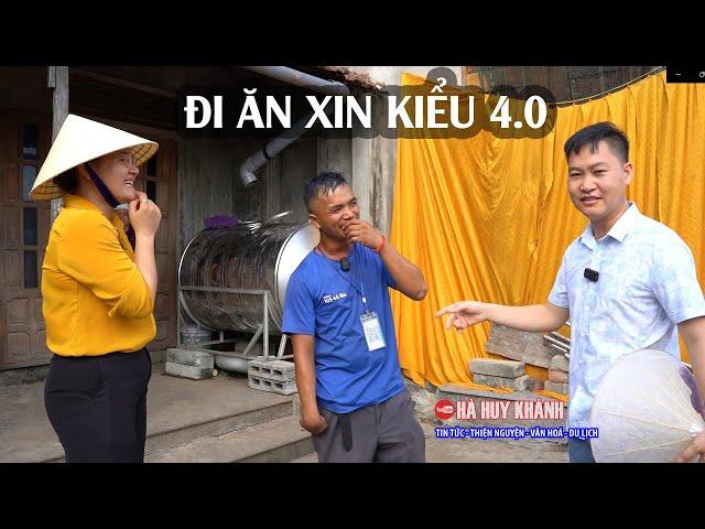 Bất ngờ gặp anh thanh niên đi ăn xin kiểu 4.0 nuôi cả gia đình, muốn lấy vợ "XINH ĐẸP"