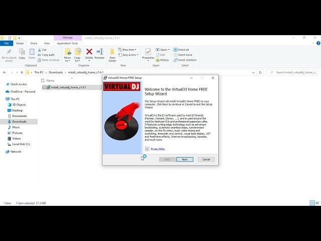 HOW TO INSTALL YOUR VIRTUAL DJ FREE [VERSION 7.4.1]  @VIRTUALDJ.... FIX YOUR INSTALLATION PROBLEM.