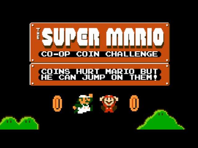 Super Mario Co-Op Coin Challenge - 1 player