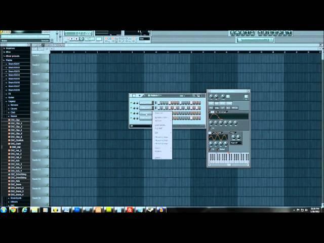 FL Studio 10 Beginner Tutorial (Starting from Nothing) HD [PART 1]