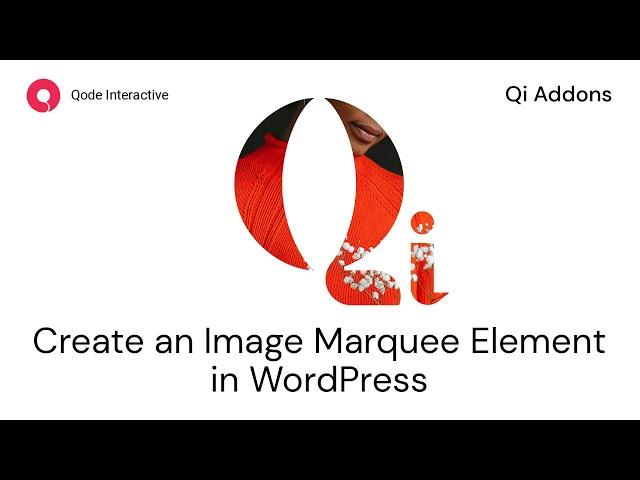 How to Create an Image Marquee using Elementor Addons in WordPress