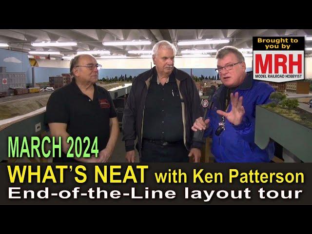 End-of-the-Line layout tour | March 2024 WHATS NEAT Model Railroad Hobbyist