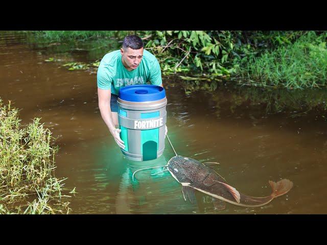 CHUG JUG CATCHES POND MONSTER