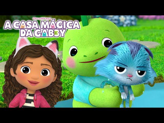 Os Gatos da Gabby Criam um Dinossauro | A CASA MÁGICA DA GABBY | Netflix