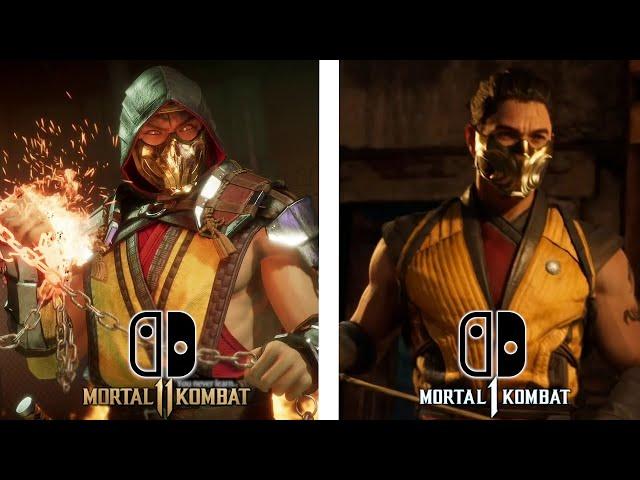 Mortal Kombat 1 (Switch) vs Mortal Kombat 11 (Switch) | Graphics Comparison