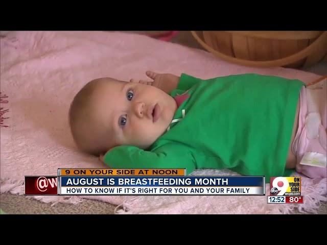 August is Breastfeeding Awareness Month