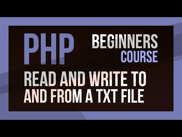 PHP file_put_contents - Add and Update a Text File