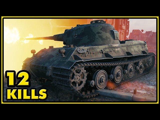 Löwe - 12 Kills - World of Tanks Gameplay