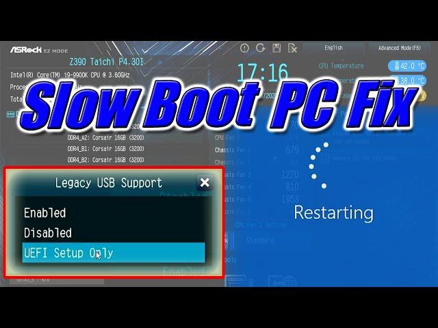 Slow Boot PC Fix