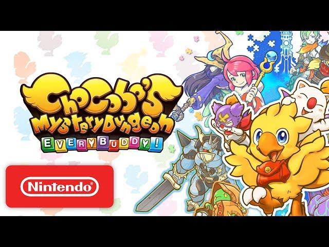 Chocobo Mystery Dungeon EVERY BUDDY! - Launch Trailer - Nintendo Switch