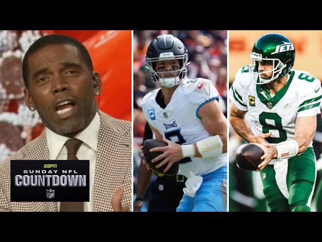 NFL Countdown | Randy Moss bold-prediction to Jets vs. Titans: "Defense is Keys to game for NY!"