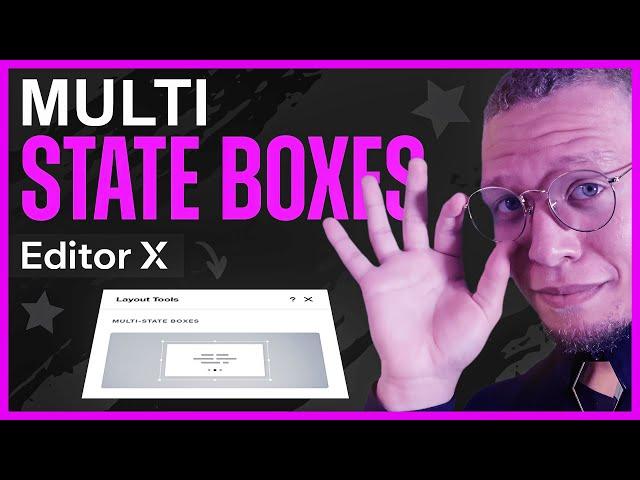 Editor X Multi State Boxes Tutorial | Daily Design Challenge