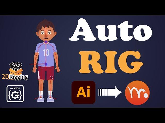 Auto Rigging in Moho (2D Rigging toolbox V2.0)