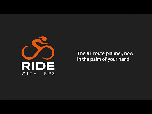 The Ride with GPS Mobile Route Planner