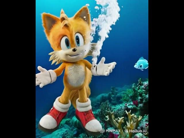 Movie Tails Miles Prower talking underwater