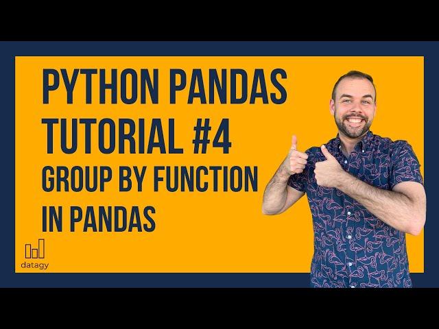 Pandas Group By | Python Pandas Tutorial #4 | Split Apply Combine | Python Pandas Aggregate Date