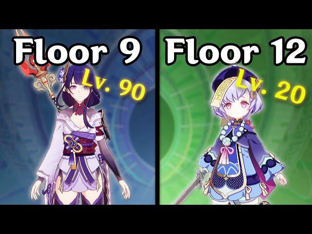 Genshin Impact But My Characters Are Randomised Every Floor