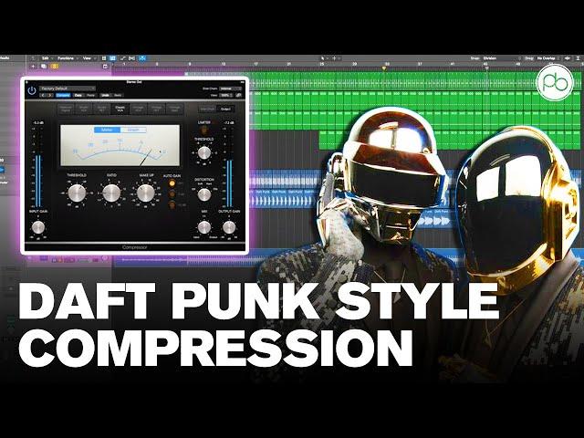 Daft Punk Style Vintage Sidechain Compression in Logic Pro | Tutorial