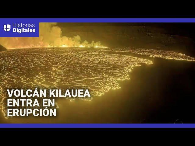 Las impresionantes imágenes que deja la erupción del volcán Kilauea