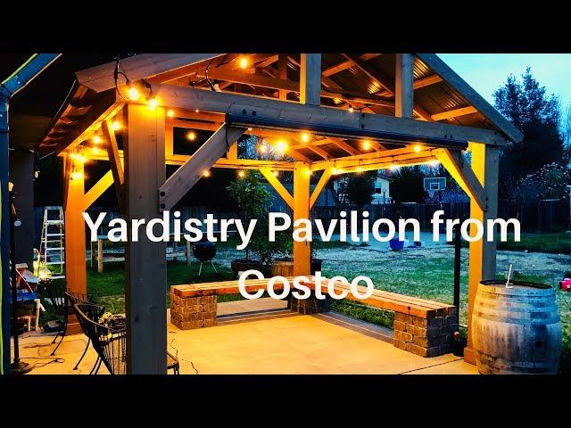 Costco 12X14 Yardistry Pavilion helpful tips | How to DIY Costco Pavilion Gazebo Pergola